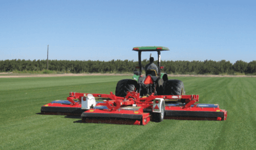 Vulcan Large Red Mower | About Trimax Mowing Systems