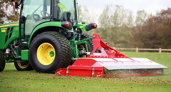 Sports Field Mower Green Tractor