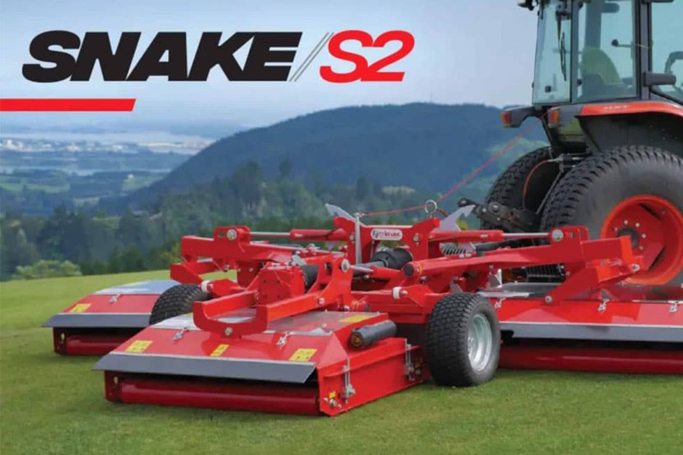 Snake S2 mower banner